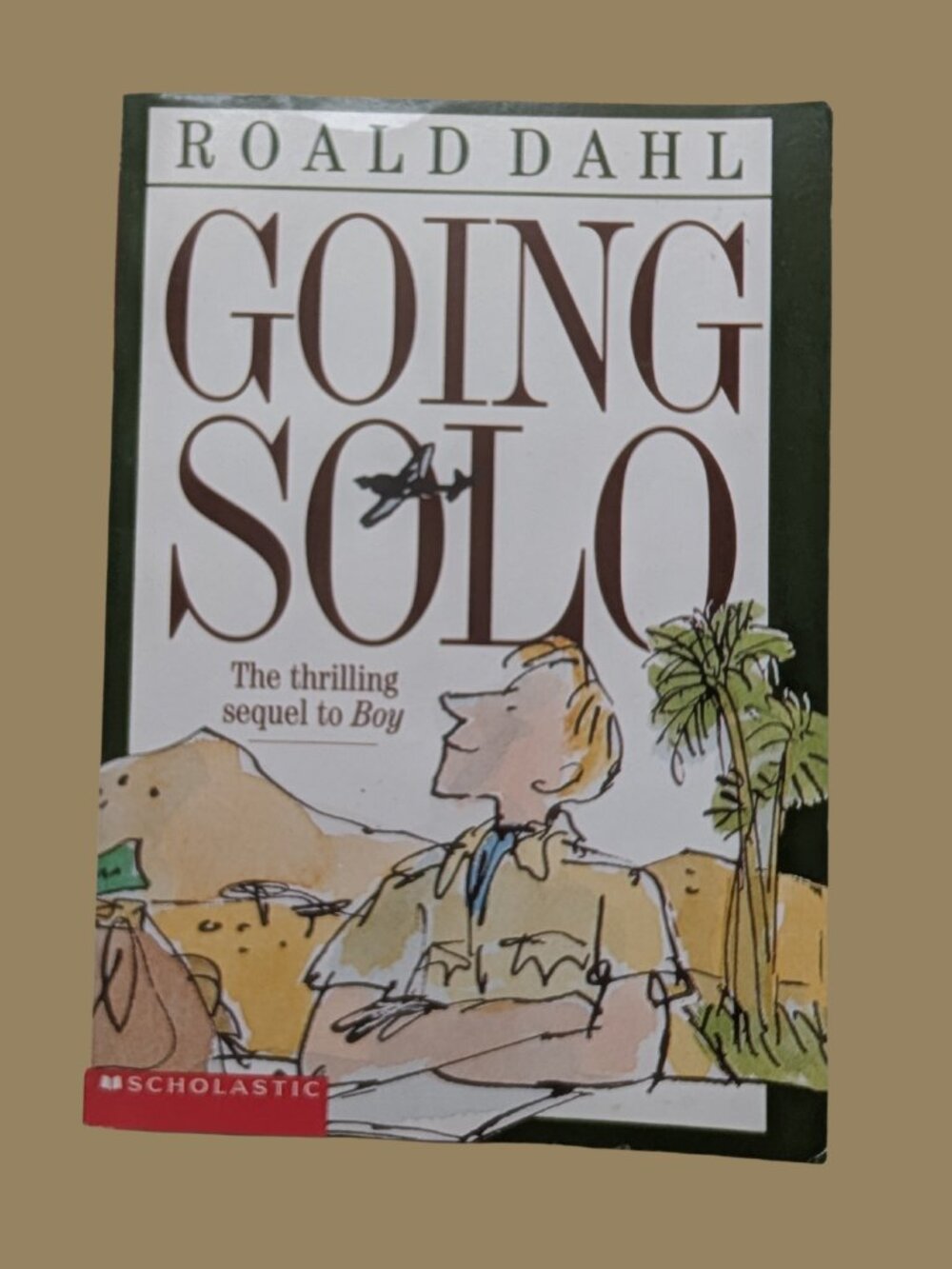 5/$20 Going Solo by Roald Dahl Vintage 1999 Scholastic Edition